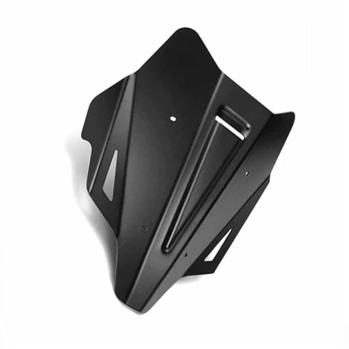 Pare-brise sport MT-07 aluminium noir la solution contre les turbulences à haute vitesse