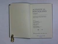 Acoustical Holography, Volume 1 B000QABMI8 Book Cover