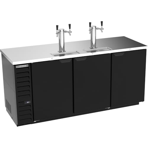 Beverage Air Commercial Kitchen DD78HC-1-B Draft Beer Cooler