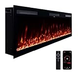 Modern Ember Vibrance 60 Inch Smart Linear Electric...