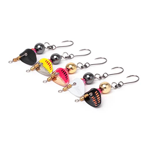 Jackson Lure Baggy Spinner 0.1 oz (3 g) BO Black/Orange Dot