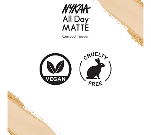 Nykaa 8904245711740 Cosmetics All Day Matte Compact Powder - Face Powder For Flawless Finish - Pressed Powder Infused With Vitamin E thumb #8