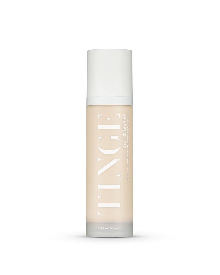 Tinge Body Makeup, Fair Warm, Water & Transfer Resistant, 3.38 Fl Oz