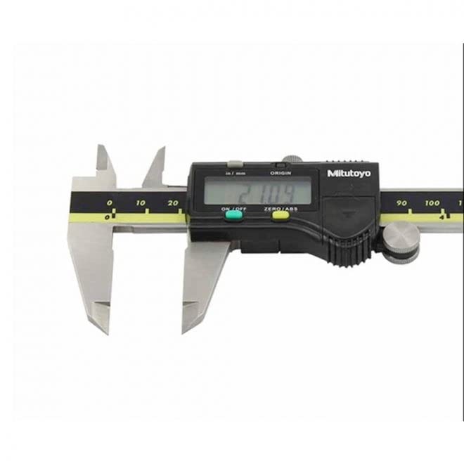 Calibradores Absolute Digimatic (rango: 0 a 200 mm) para talleres mecánicos, médicos, investigación y laboratorio | Modelo: Mitutoyo 500-197-20 Absoluto