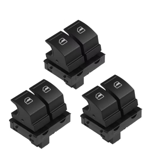Interrupteur de fenêtre pour VW Golf 5 Jetta et Caddy commande électrique de remplacement 2K3959857A