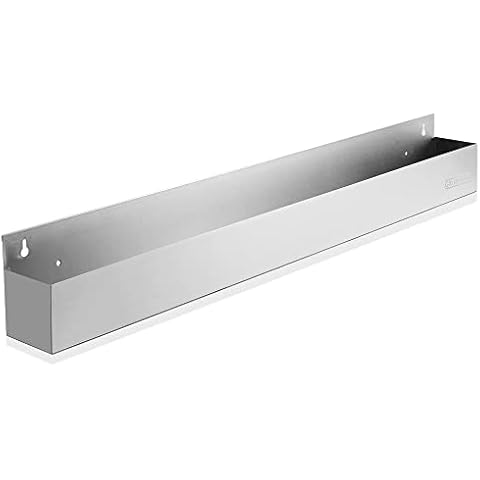 GRIDMANN 42-inch Single Speed Rail - Stainless Steel Liquor Bottle Holder Rack for Bars Cover