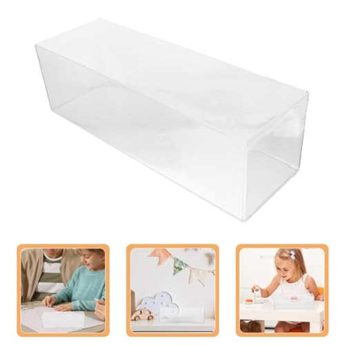 Luxshiny Vitrine De Figura Caixa De Exibição Transparente Montada Na Parede Mini Caixa De Exibição D