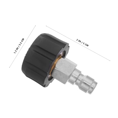 Adaptador Conexión Rápida Hidrolavadora Conector Recto M22 Accesorios Alta Presión 3