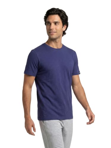 Image of Park Avenue Men Regular Fit Solid Pattern Pure Cotton Round Neck T-Shirt