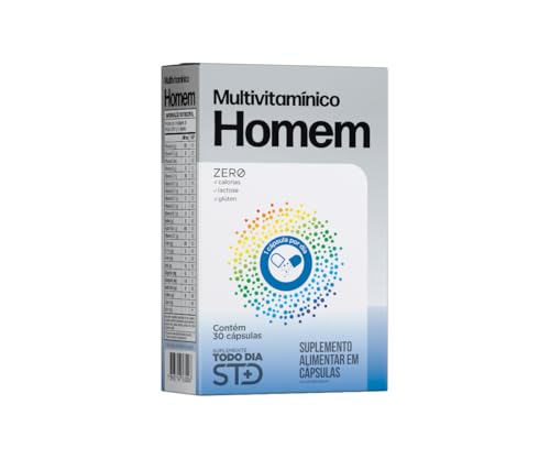 Katiguá, Multivitaminico Homen, STD, 30 Cápsulas rígidas • 30 doses