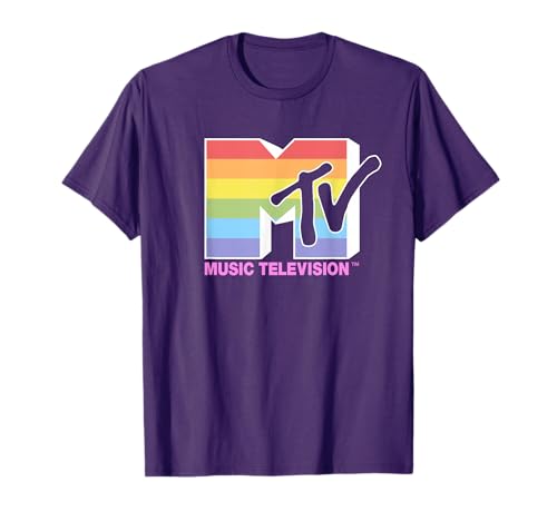 MTV Rainbow Logo T-Shirt