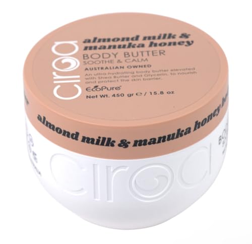 Ciroa Almond Milk & Manuka Honey Body Butter Soothe & Calm 15.8 oz