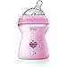 Chicco Natural Feeling Anti-Kolik Babyflasche für 2+ Monate, 250 ml, mit Weichem Silikonsauger und Doppelventil, Natürliches und Instinktives Gefühl beim Saugen, Kunststoffflasche