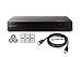 Region Free Blu-Ray Player Compatible with Sony BDP-BX370 with WiFi Multi Region Code Free | Blu-Ray Regions A, B, C | DVD Regions 0-8 with Dynastar 6FT HDMI Bundle immagine