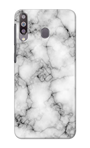 Image of Light White Marble Texture Natural Pattern Hard Back Case Cover for Samsung Galaxy M30 / Samsung A40s, SM-M305F / DS Back Cover -(J5) VNS2230