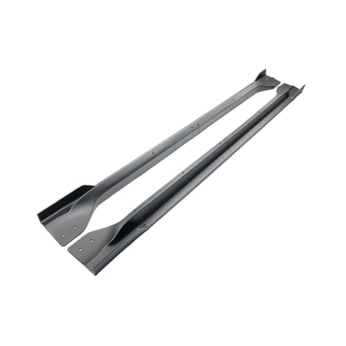Majolaory Segmented Side Skirt Guard Plate Compatible with Jeep Grand Cherokee SRT/SRT8/Trackhawk 2012-2021 Lip Bumper Winglet Body Kit Car Extension Splitter A Pair(Matte Black Skirt)