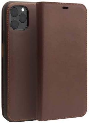 Protection antichoc iPhone 11 Pro : étui portefeuille cuir à clapet intégral