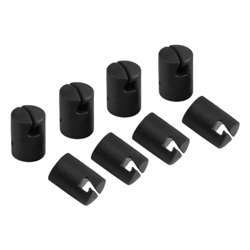 DYNWAVE 8Pcs Trampoline Enclosure Pole Caps Trampoline Net Pole Top Holder Repair Trampoline Accessories Protective Cover for Garden