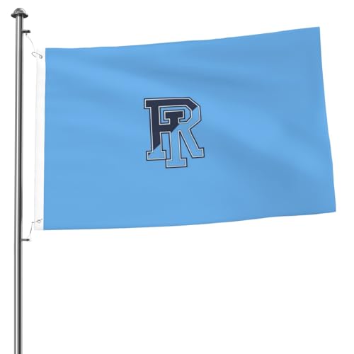 Uri University Of Rhode Island Rams Garden Flag 2X3 Ft Decor Outdoor Banner Sign Party Parade Breeze Home Fade Proof Flags