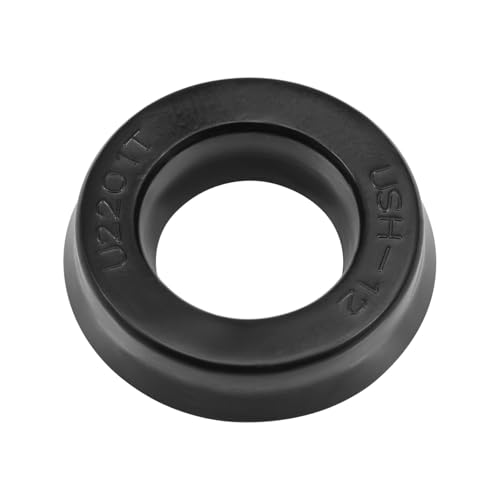 Joint hydraulique 12x20x5mm USH en nitrile noir haute résistance pour axe mécanique