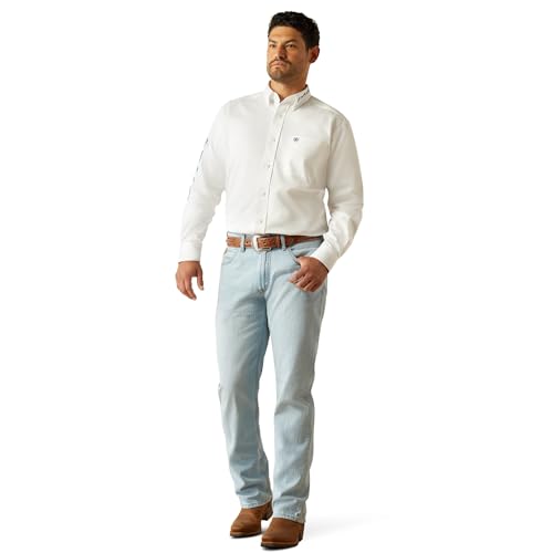 Image of ARIAT Team Logo Twill Classic Fit Shirt