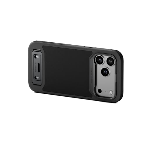 Cage iPhone 17 Pro Max Tilta Khronos Lite en aluminium noir pour tournages cinématographiques