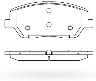 SE 8167-61 Brake Pads (Front) Replacement for Roewe RX8, MG Roewe RX8, 10432218