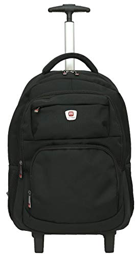 City Bag: Mochila con Ruedas   Correas para los Hombros Ajustables y Acolchadas