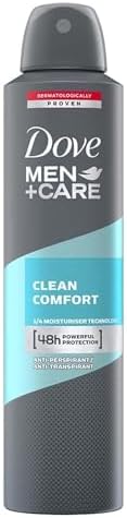 Dove Men+Care - Aerosol antitranspirante Clean Comfort (6 x 250 m...
