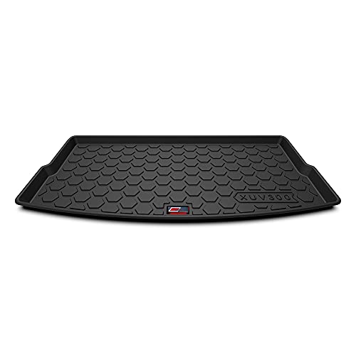 Image of GFX Trunk Boot Dicky Mat Rear Mats (After-Market) Compatible with Xuv-300 (2019-2021) Black