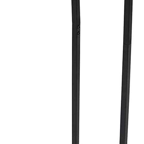 Qazqa balenco wazo - Lampada da terra Moderno - 1 luce - L 26 cm - Nero - Moderno - Soggiorno I Camera da letto I Sala da Pranzo I Cucina