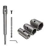 Round Handle SDS Plus Shank Concrete Wall Drill Bit, Hole Saw, Concrete Cement Stone Wall Drill Bit With 30/40/50MM Expansion For Air Conditioners, Hoods, Or Washing Machines Pipe Punching Etc.