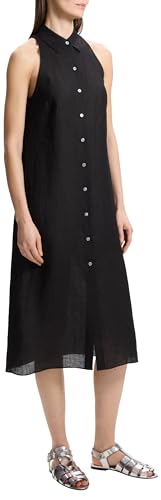 Image of Theory Women's Halter Neck Shirt Dress