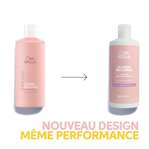 Wella Blonde Recharge With Purple Pigments 4064666339801 Szampon, 500ml