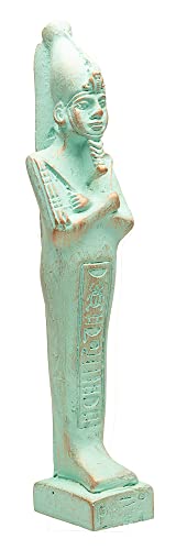 Estatua Osiris egipcia 7.5 pulgadas miniatura 1