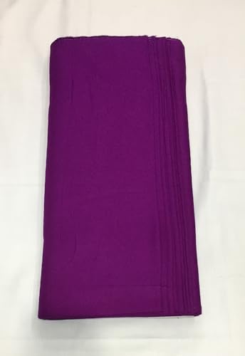 Image of BKRKJ Women's Rayon Cotton Unstitched Fabric by Meter for Sewing Suit Salwar Chudidar Patiyala Kurti Shirt Kameez Blouse Kurta Pyjama (Light Wine, 1 Meter)
