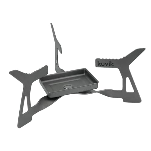Comparison: Best Solid Fuel For Stove 6 Kuvik Micro Titanium Solid Fuel Stove - Ultralight and Compact Stove for Backpacking, Camping, and Survival
