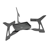 Kuvik Micro Titanium Solid Fuel Stove - Ultralight and Compact Stove for Backpacking, Camping, and Survival