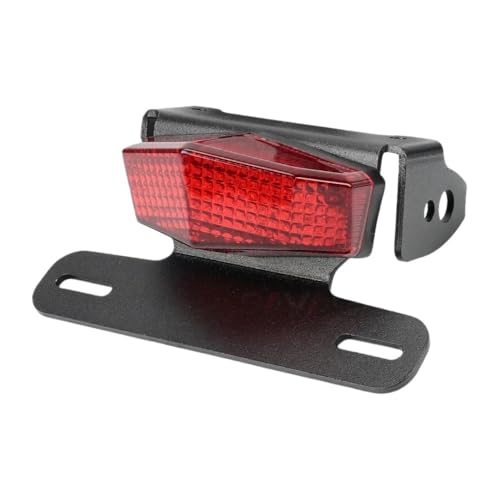 Support de plaque moto DRZ400 avec feu arrière LED étanche et clignotants