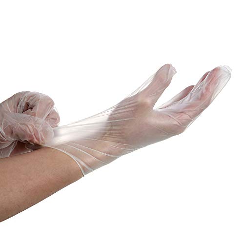 100 PCS Disposable Vinyl Gloves, Non-Sterile, Powder Free, Large Size by laojbaba - Thumbnail 6