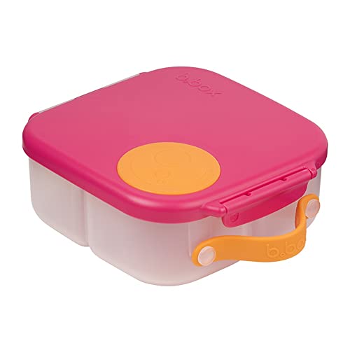 b.box Plastic Mini Lunchbox - Strawberry Shake, 1 Liter