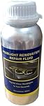 PRICEKILLER PKR 600 ml Polimero Liquido Flacone Ricarica per lucidatura Riparazione e ripristino di fanali fari e fanaleria ingialliti opacizzati