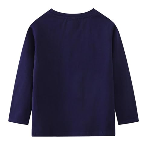 Boys' Luminous Sweatshirts Kids Long Sleeve Soft Cotton Cartoon Tops for 1-6 Years3