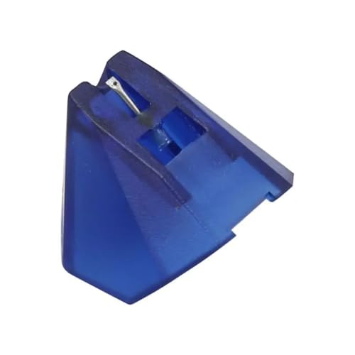 Aguja de tocadiscos B24B con imán móvil azul para fonógrafo de vinilo