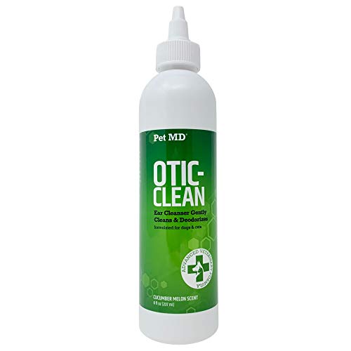 Gently Clean and Soothe Your Pet's Ears with Pet MD Otic Clean Dog Ear Cleaner for Cats and Dogs