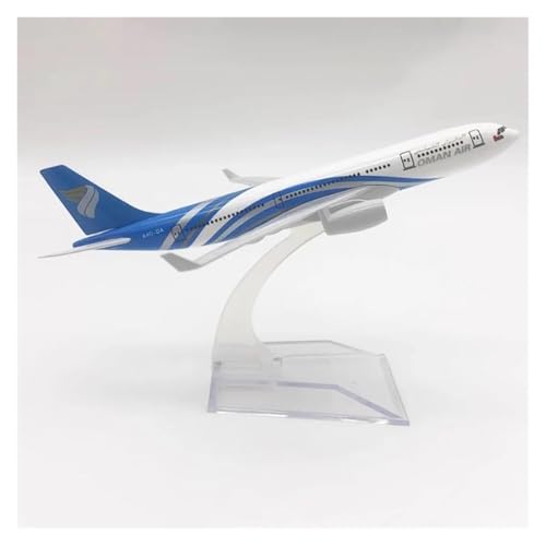 Modelos de aviones a pequeña escala de Omán A330 en aleación de 16 cm 7