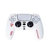 Offiziell lizensierte Schutzhülle kompatibel für PS5 Controller Zubehör VfB Stuttgart Anti-Rutsch Schutzhülle Skin Case für FIFA und Bundesliga Fans