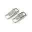 2PCS Silver Cross Bling Diamond Pattern-B