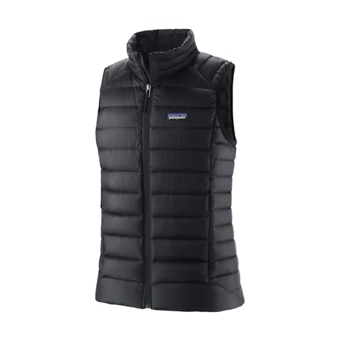 Patagonia Damen W's Down Sweater Vest Outerwear, Schwarz, 42