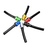 KIXZSAZ 6 Stück/Lot Tank Entlüftungsrohr für Dirt Bike, einfache Installation und Austausch für verbesserte Luftströme, einfach zu installieren